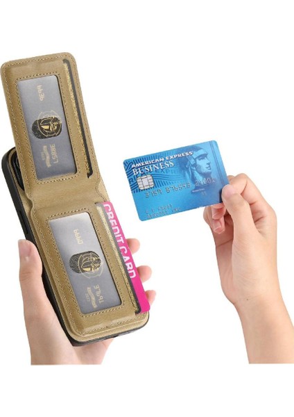 15 Darbeye Dayanıklı Deri Çanta Cüzdan Rfıd Engelleme Için Flip Case (Yurt Dışından) fırsatları