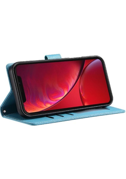IPhone X/xs Kılıf Darbeye Dayanıklı Manyetik Kapatma Kart Yuvaları ile Uyumlu (Yurt Dışından)
