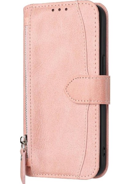 IPhone 16E Anti Scratch Manyetik Kapatma Kart Tutucu Pu Için Flip Case (Yurt Dışından)