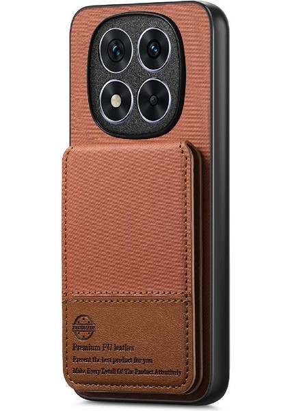Redmi Note 14 Pro Rfıd Engelleme Deri Çanta Cüzdan Için Kılıf (Yurt Dışından)