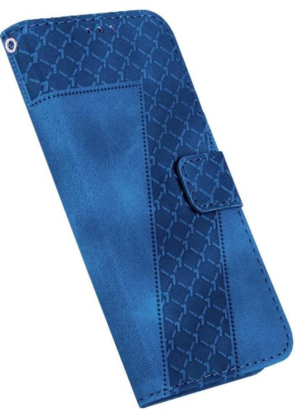 Telefon Kılıfı Için 14T Kabartmalı Desen Cüzdan Flip Folio Kapak Pu (Yurt Dışından) fırsatları