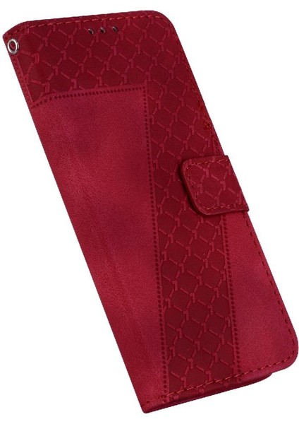 Telefon Kılıfı Için 14T Pro Kabartmalı Desen Flip Folio Kapak Kartı Pu (Yurt Dışından) modelleri