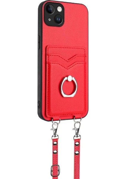 IPhone 15 Için Uyumlu Durumda Artı Yüksek Kaliteli Kickstand Fonksiyonu Benzersiz (Yurt Dışından)