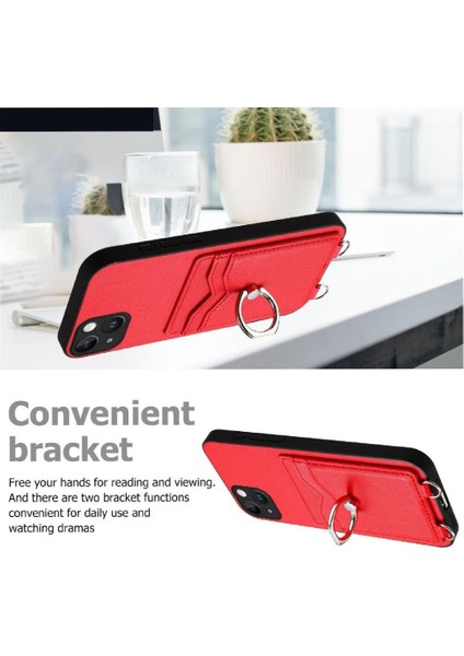 IPhone 15 Için Uyumlu Durumda Artı Yüksek Kaliteli Kickstand Fonksiyonu Benzersiz (Yurt Dışından)