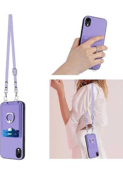 IPhone Xr Yüksek Kaliteli Kickstand Fonksiyonu Için Uyumlu Durumda Benzersiz (Yurt Dışından) modelleri