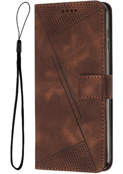 IPhone 16E Kart Ekleme Kickstand Pu Deri Cüzdan Için Flip Case (Yurt Dışından)
