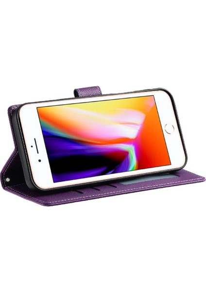 IPhone 7 Plus/8 Plus Kasa Kart Yuvaları Manyetik Kapatma Kullanımı ile Uyumlu (Yurt Dışından)