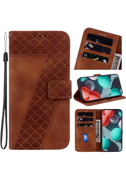 Galaxy S25 Kenar Flip Folio Kapak Için Telefon Kılıfı Kart Yuvası Fonksiyonu (Yurt Dışından)