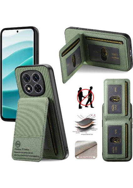 Redmi Note 14 Pro Rfıd Engelleme Deri Çanta Cüzdan Için Kılıf (Yurt Dışından) modelleri