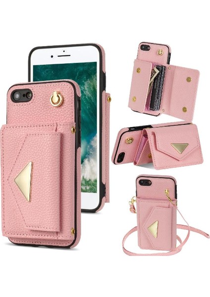 IPhone 7/iphone 8 Akordeon Kart Cüzdan Kılıf Manyetik Pu ile Uyumlu (Yurt Dışından) indirimleri