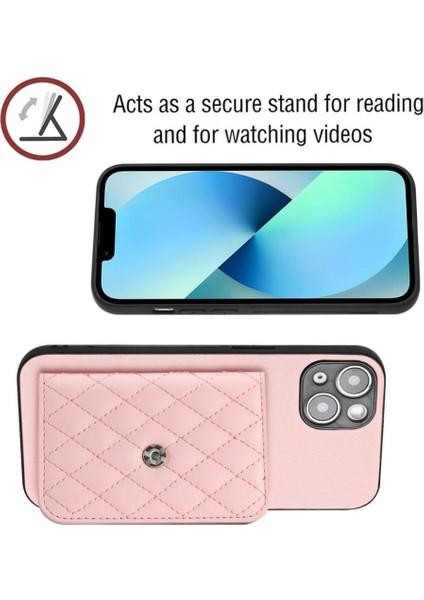 IPhone 13 Yüksek Kaliteli Doğru Kesi Kickstand Için Uyumlu Kılıf (Yurt Dışından) fırsatları