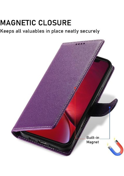 IPhone X/xs Kılıf Darbeye Dayanıklı Manyetik Kapatma Kart Yuvaları ile Uyumlu (Yurt Dışından)