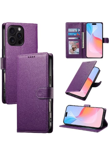 IPhone 16 Pro Max Vaka Darbeye Dayanıklı Kart Yuvaları ile Uyumlu Günlük Kullanım (Yurt Dışından)