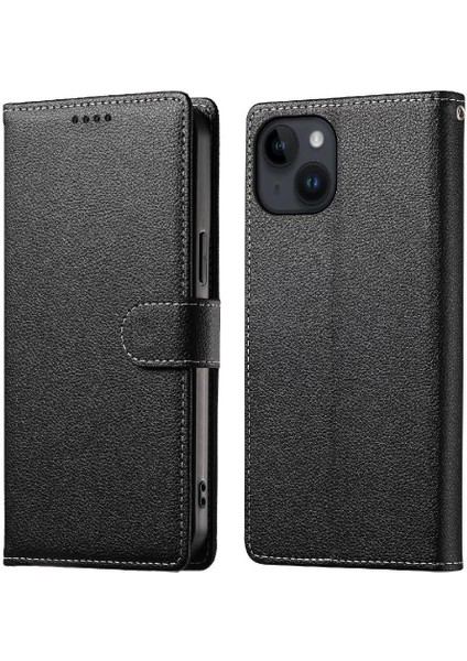 IPhone 14 Vaka Günlük Kullanım Darbeye Dayanıklı Kart Yuvaları Manyetik ile Uyumlu (Yurt Dışından)
