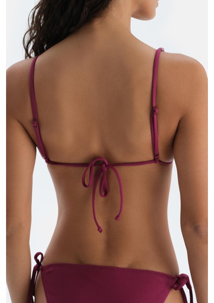 Vişne Üçgen Küçük Bikini Üst indirimleri