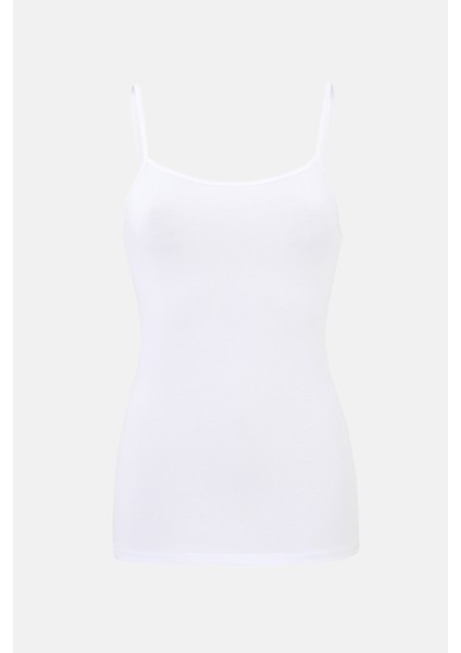 Beyaz 5007KC Askılı Atlet