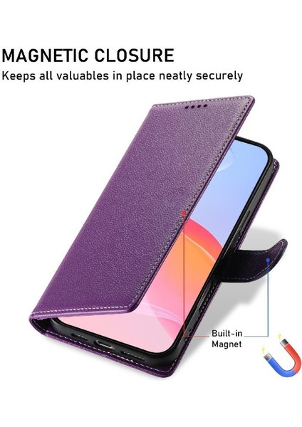 IPhone 16 Pro Vaka Günlük Kullanım Kart Yuvaları Manyetik Kapatma ile Uyumlu (Yurt Dışından)