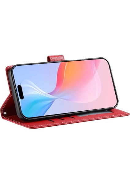IPhone 16 Pro Vaka Günlük Kullanım Kart Yuvaları Manyetik Kapatma ile Uyumlu (Yurt Dışından)