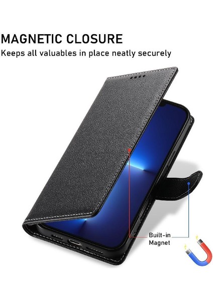 IPhone 13 Pro Max Vaka Darbeye Dayanıklı Kart Yuvaları Manyetik ile Uyumlu (Yurt Dışından)