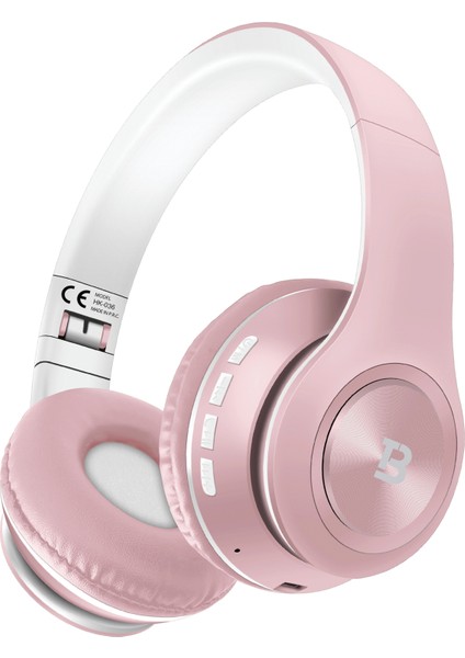 Kablosuz Kulaküstü Bluetooth Kulaklık Stereo-Mikrofon-Aux Sd Kart HK-036
