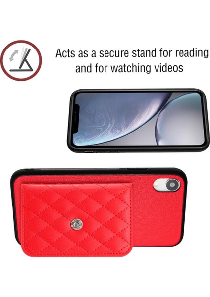 IPhone Xr Kickstand Fonksiyonu Için Uyumlu Durumda Yüksek Kaliteli Benzersiz (Yurt Dışından) fırsatları