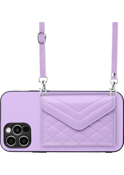 IPhone 12 Pro Max Kickstand Fonksiyonu Için Uyumlu Durumda Doğru Kesi (Yurt Dışından)