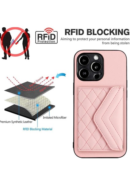 IPhone 14 Pro Yüksek Kaliteli Kickstand Fonksiyonu Için Uyumlu Durumda Benzersiz (Yurt Dışından)