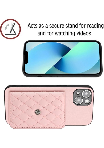 IPhone 15 Yüksek Kaliteli Doğru Kesi Kickstand Için Uyumlu Kılıf (Yurt Dışından) fiyatları