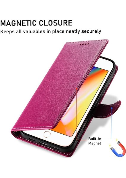 IPhone 7 Plus/8 Plus Kasa Kart Yuvaları Manyetik Kapatma Kullanımı ile Uyumlu (Yurt Dışından)