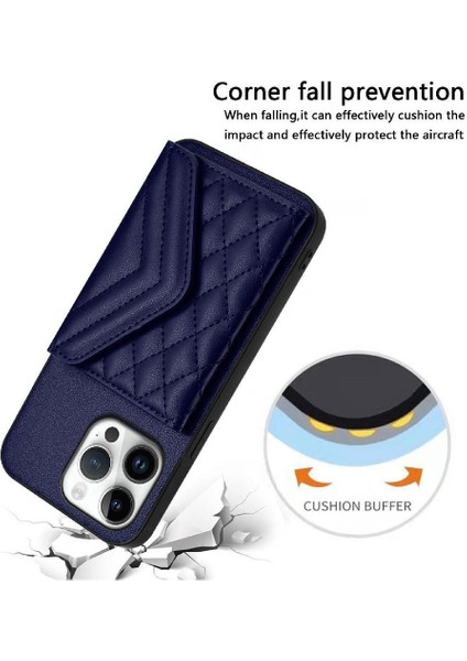 % IPhone 16 Pro Max Doğru Insizyon Kickstand Fonksiyonu Için Uyumlu Kılıf (Yurt Dışından)