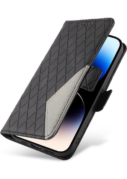 Kart Yuvası ile IPhone 14 Pro Max Iki Renk Ekleme Desenleri Için Kılıf ve (Yurt Dışından)