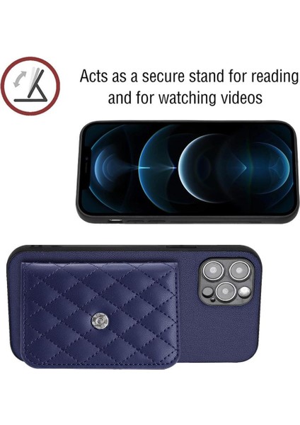 IPhone 12 Pro Max Kickstand Fonksiyonu Için Uyumlu Durumda Doğru Kesi (Yurt Dışından) modelleri