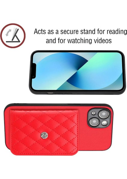 IPhone 14 Plus Kickstand Fonksiyonu Için Uyumlu Durumda Benzersiz Yüksek Kalite (Yurt Dışından) modelleri