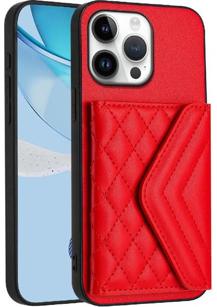 % IPhone 16 Pro Max Doğru Insizyon Kickstand Fonksiyonu Için Uyumlu Kılıf (Yurt Dışından)