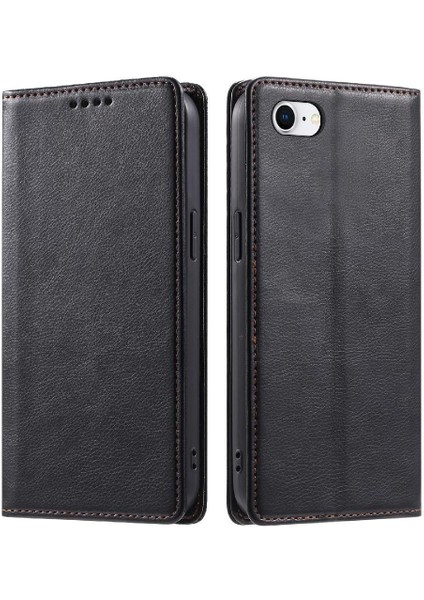 IPhone 6s Ince Cüzdan Kart Yuvaları Tutucu Pu Deri Manyetik Için Flip Case (Yurt Dışından)