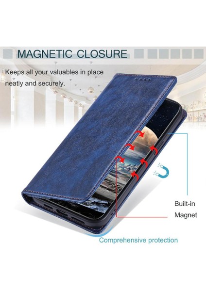 IPhone Se3 Kart Yuvaları Tutucu Manyetik Ince Cüzdan Koruyucu Için Flip Case (Yurt Dışından)