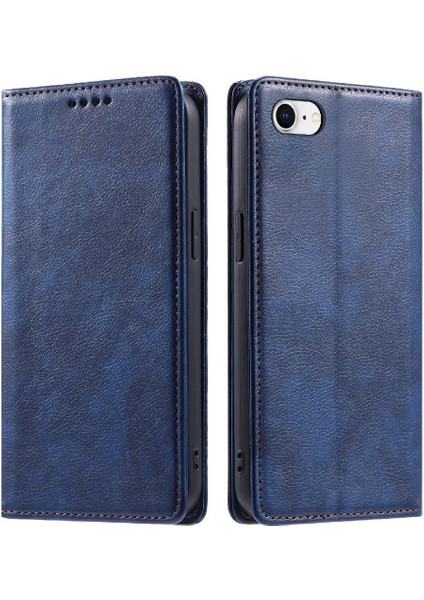 IPhone Se3 Kart Yuvaları Tutucu Manyetik Ince Cüzdan Koruyucu Için Flip Case (Yurt Dışından)