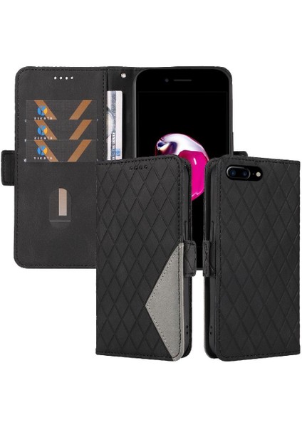Kart Yuvası ve El Kayışı Iki Renk Ekleme ile IPhone 6s Plus Için Kılıf (Yurt Dışından)
