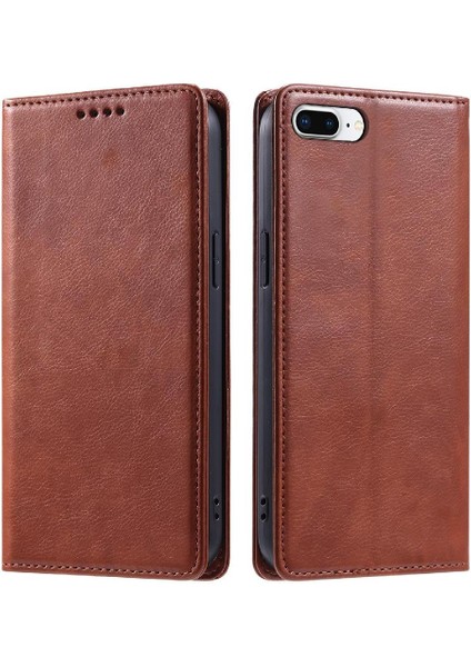 IPhone 6s Plus Kart Yuvaları Tutucu Pu Deri Manyetik Ince Için Flip Case (Yurt Dışından)