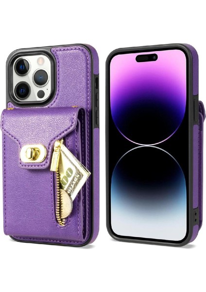 IPhone 14 Pro Organ Kartı Çanta Kılıfı Cüzdan Kılıf Cilt Kayışı ile Uyumlu (Yurt Dışından) indirimleri