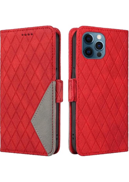 Kart Yuvası ve El Kayışı Iki Renk Şık ile IPhone 13 Pro Max Için Kılıf (Yurt Dışından)