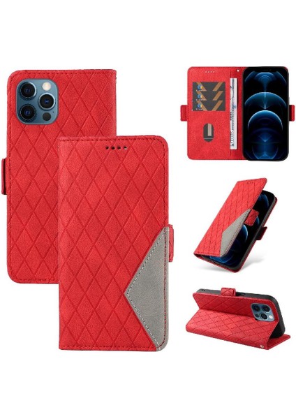 Kart Yuvası ve El Kayışı Iki Renk Şık ile IPhone 13 Pro Max Için Kılıf (Yurt Dışından)