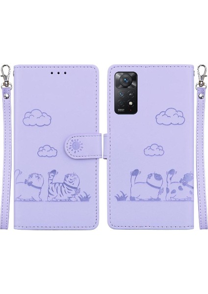 Redmi Not 11 Pro Için Flip Case Deri Cüzdan Kart Yuvası Tutucu (Yurt Dışından) indirimleri