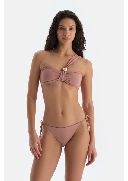 Kahverengi Straplez Bikini Üst fırsatları