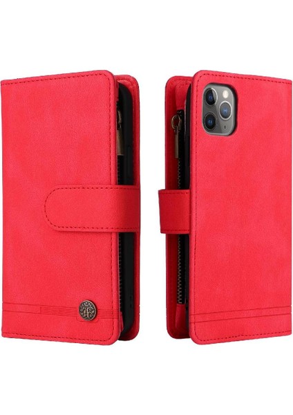 IPhone 11 Pro Vaka Kart Yuvaları Manyetik Kapatma Cüzdan ile Uyumlu (Yurt Dışından)