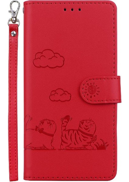 Redmi Not 9 Pro Max Kedi Için Flip Case Rfıd Kart Yuvası Tutucu (Yurt Dışından) modelleri