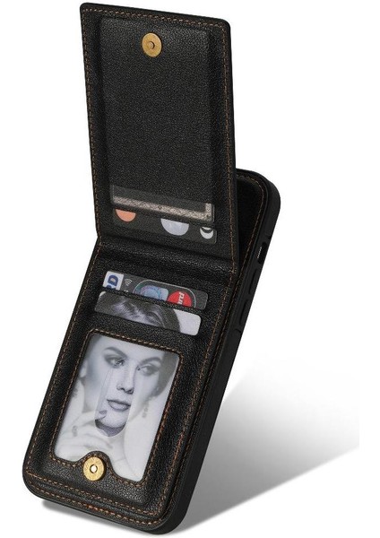 IPhone 12 Ince Kılıf Koruyucu Kapak Manyetik Kapatma Rfıd ile Uyumlu (Yurt Dışından)