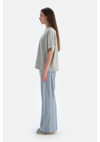 Gri Melanj Kadın Tişört modelleri