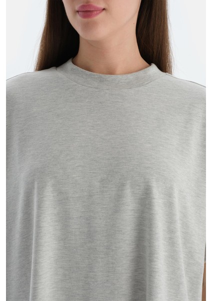 Gri Melanj Kadın Tişört indirimleri