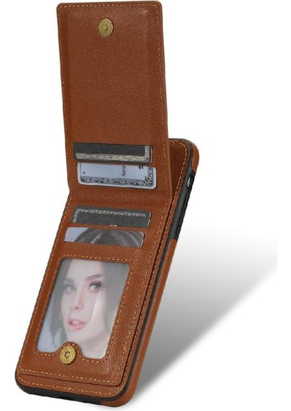 IPhone Se3/se2 Ince Kılıf Koruyucu Kapak ile Uyumlu Rfıd Engelleme Pu (Yurt Dışından)